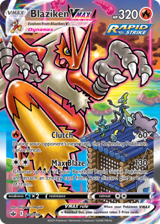 Blaziken VMAX 201 / 198