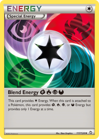 Blend Energy GrassFirePsychicDarkness 117 / 124