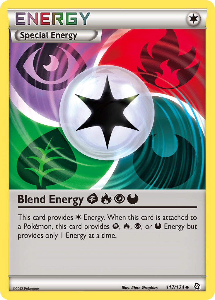 Blend Energy GrassFirePsychicDarkness 117 / 124