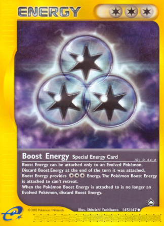 Boost Energy 145 / 147