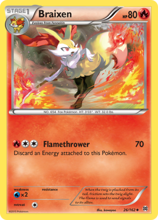 Braixen 26 / 162