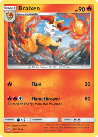 Braixen 16 / 131