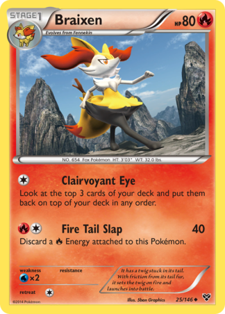 Braixen 25 / 146