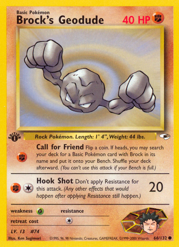 Brock's Geodude 66 / 132