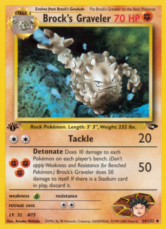 Brock's Graveler 34 / 132