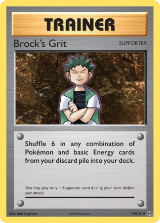 Brock's Grit 74 / 108