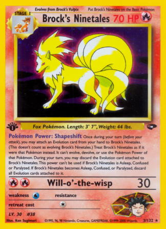 Brock's Ninetales 3 / 132