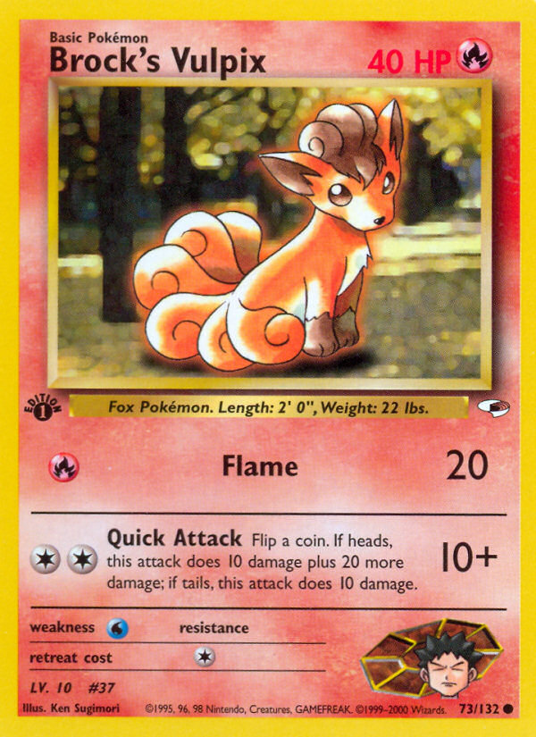 Brock's Vulpix 73 / 132