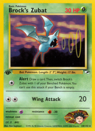 Brock's Zubat 24 / 132