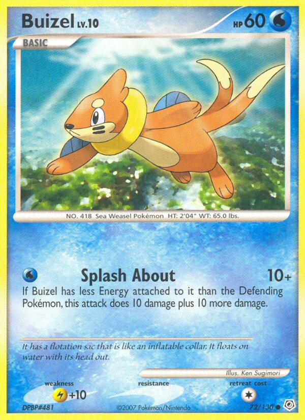 Buizel 72 / 130