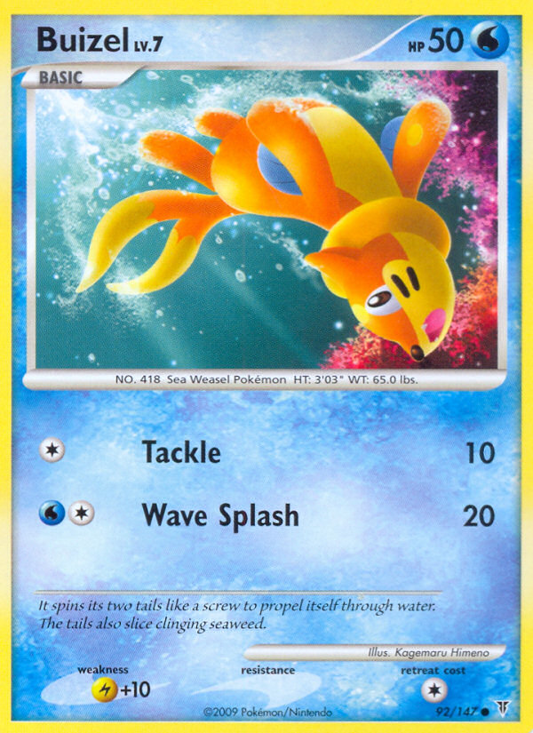 Buizel 92 / 147