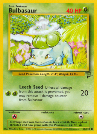 Bulbasaur 67 / 130