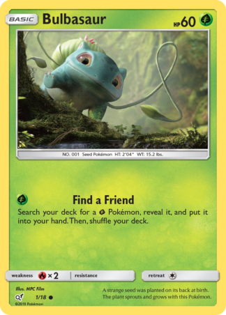 Bulbasaur 1 / 18
