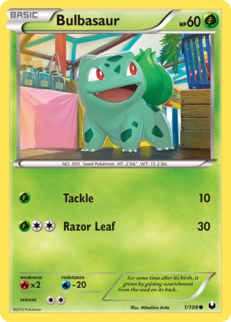 Bulbasaur 1 / 108