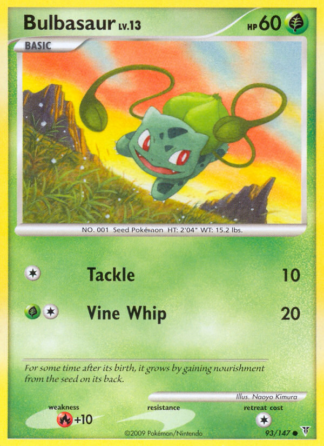 Bulbasaur 93 / 147