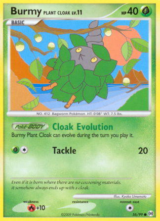 Burmy Plant Cloak 56 / 99