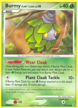 Burmy Plant Cloak 78 / 132