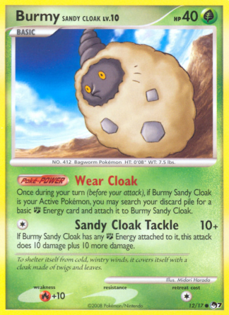 Burmy Sandy Cloak 12 / 17