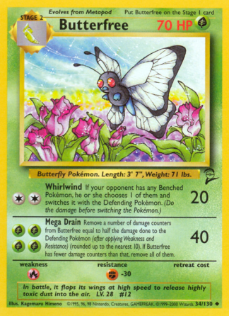 Butterfree 34 / 130