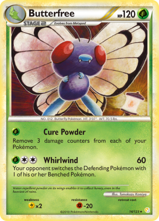 Butterfree 16 / 123