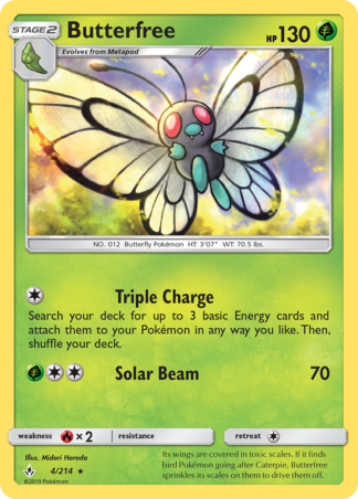 Butterfree 4 / 214