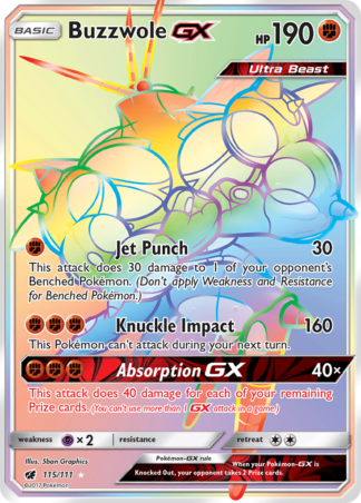 Buzzwole-GX 115 / 111