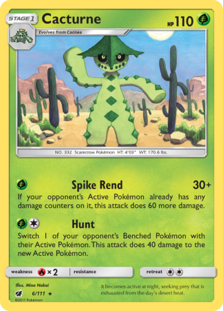 Cacturne 6 / 111