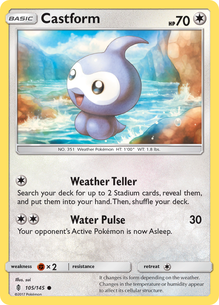 Castform 105 / 145