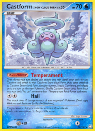 Castform Snow-Cloud Form 50 / 146