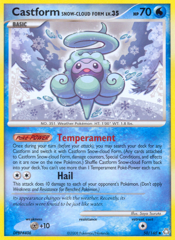 Castform Snow-Cloud Form 50 / 146
