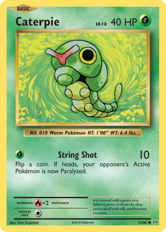 Caterpie 3 / 108