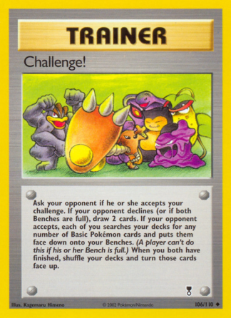 Challenge! 106 / 110