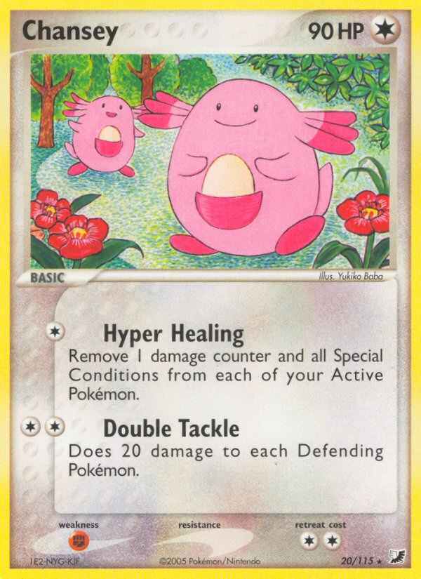 Chansey 20 / 115