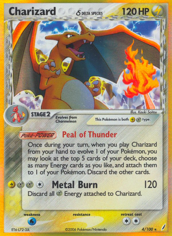 Charizard δ 4 / 100