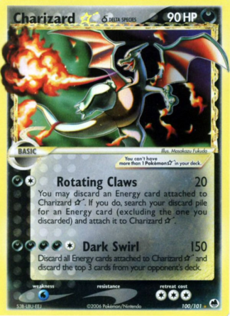 Charizard ★ δ 100 / 101