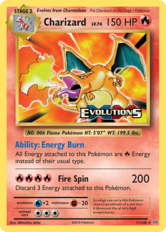Charizard 11 / 108