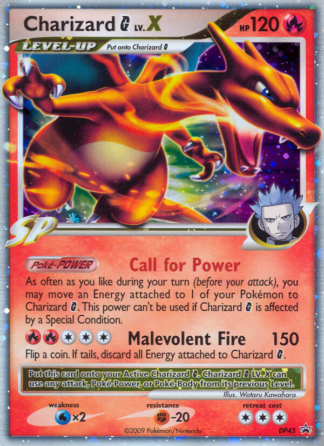Charizard G LV.X DP45 / 56