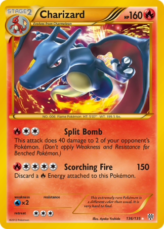 Charizard 136 / 135