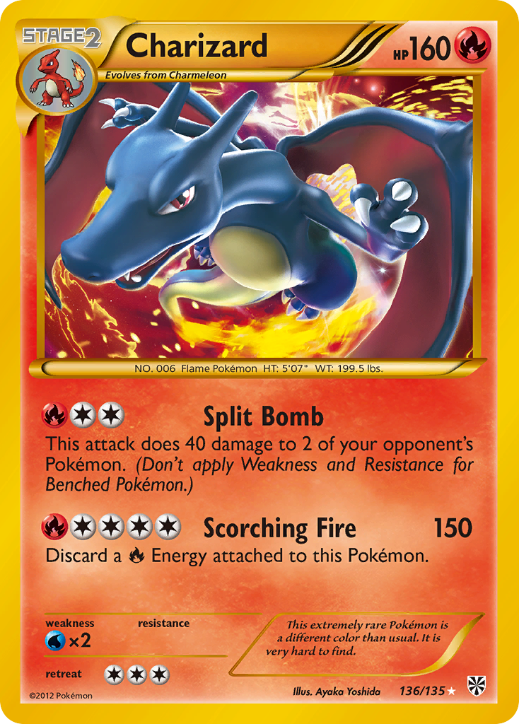 Charizard 136 / 135