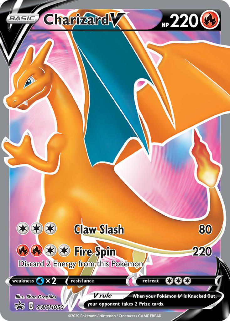 Charizard V SWSH050 / 307