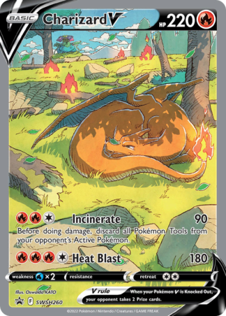 Charizard V SWSH260 / 307