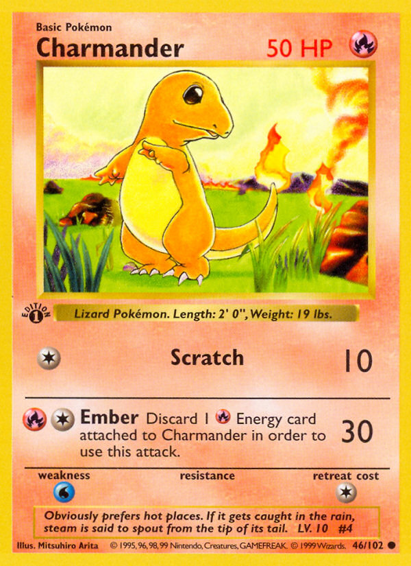 Charmander 46 / 102