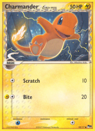 Charmander δ 10 / 17