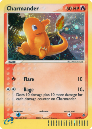 Charmander 98 / 97