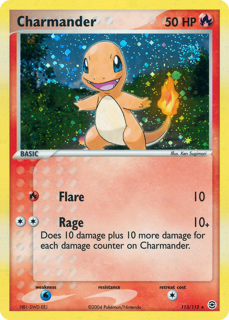Charmander 113 / 112