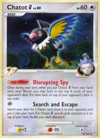 Chatot G 54 / 147