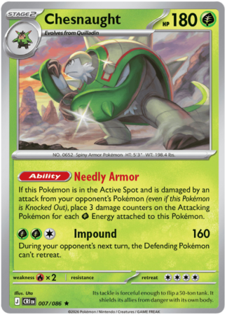 Chesnaught 7 / 86