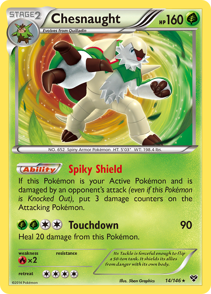 Chesnaught 14 / 146