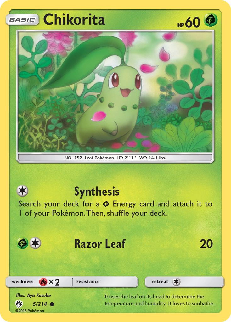 Chikorita 5 / 214