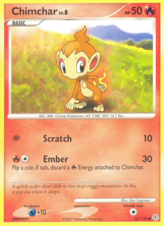 Chimchar 76 / 130